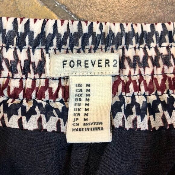 Forever 21 Academia Preppy Pleated Skirt Medium - Picture 7 of 11